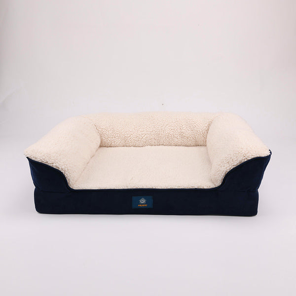 Orthopedic Plush Bed with Waterproof Bottom