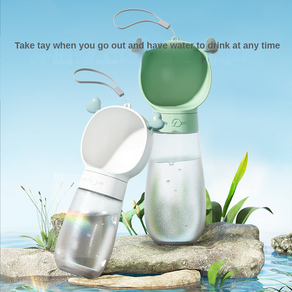 Travel-Ready 2-in-1 Portable Water Bottle