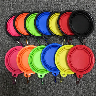 Easy-to-Carry Collapsible Silicone Bowl