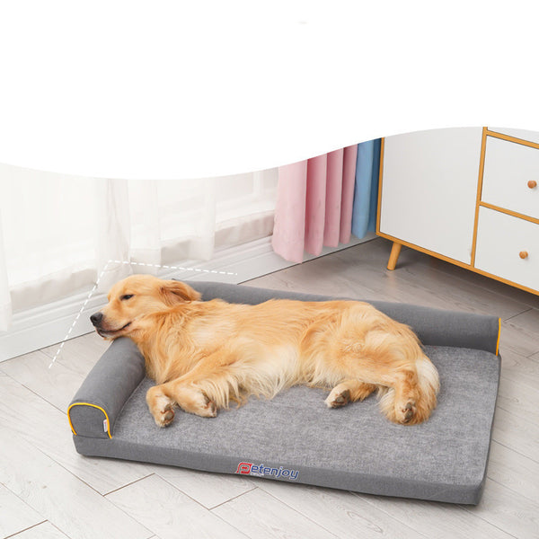 Comfy Canvas Orthopedic Sofa Style Bed